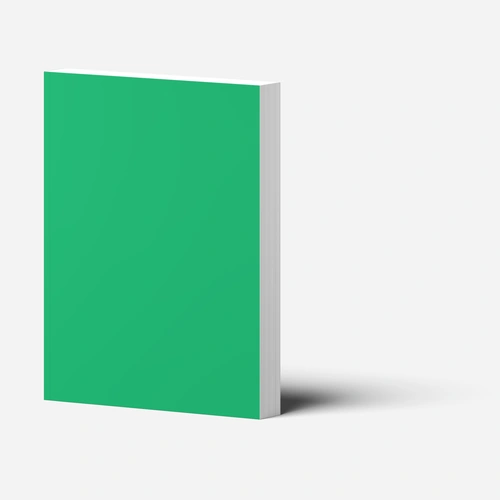 Standing paperback book, right angle